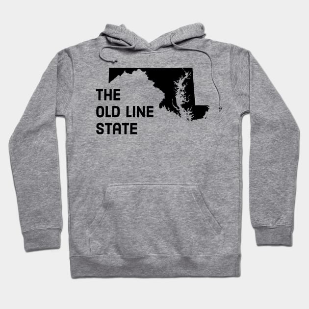 Maryland - The Old Line State Hoodie by whereabouts